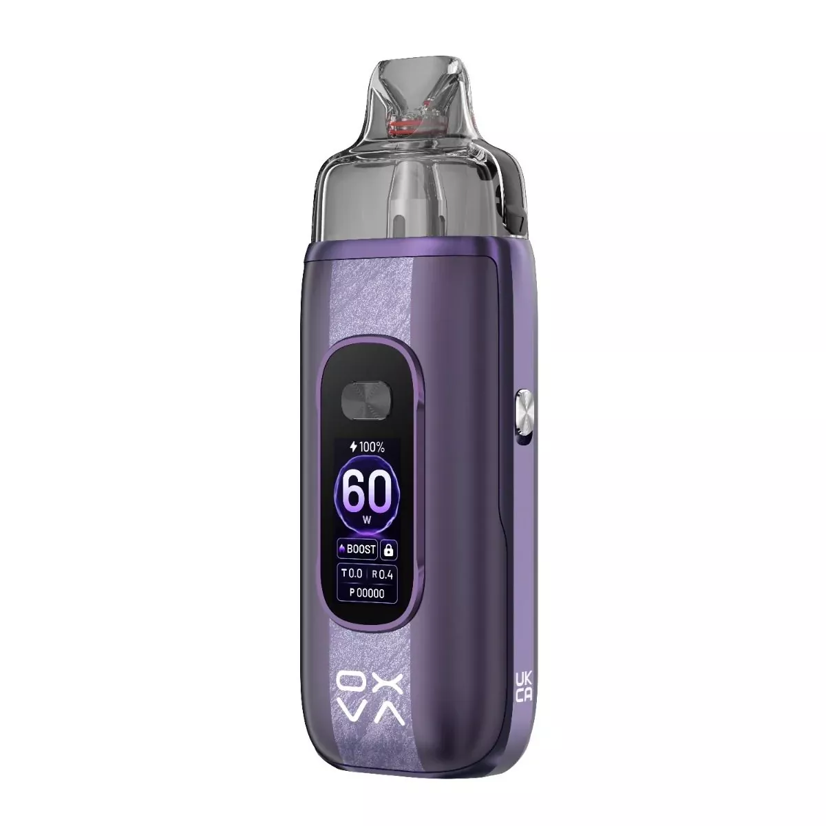 Oxva VPRIME 2 Kit 3400mAh 60W 6ml Mirage Purple front side